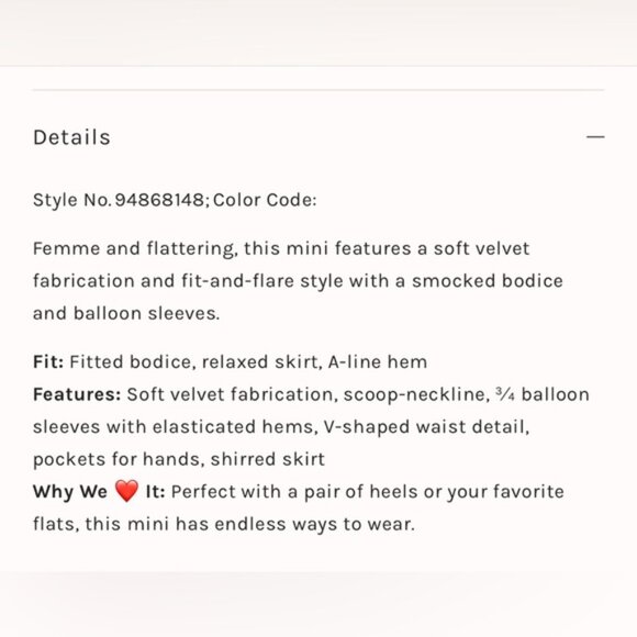 NWOT Free People Farrier Velvet Mini Dress sz L - Picture 5 of 7